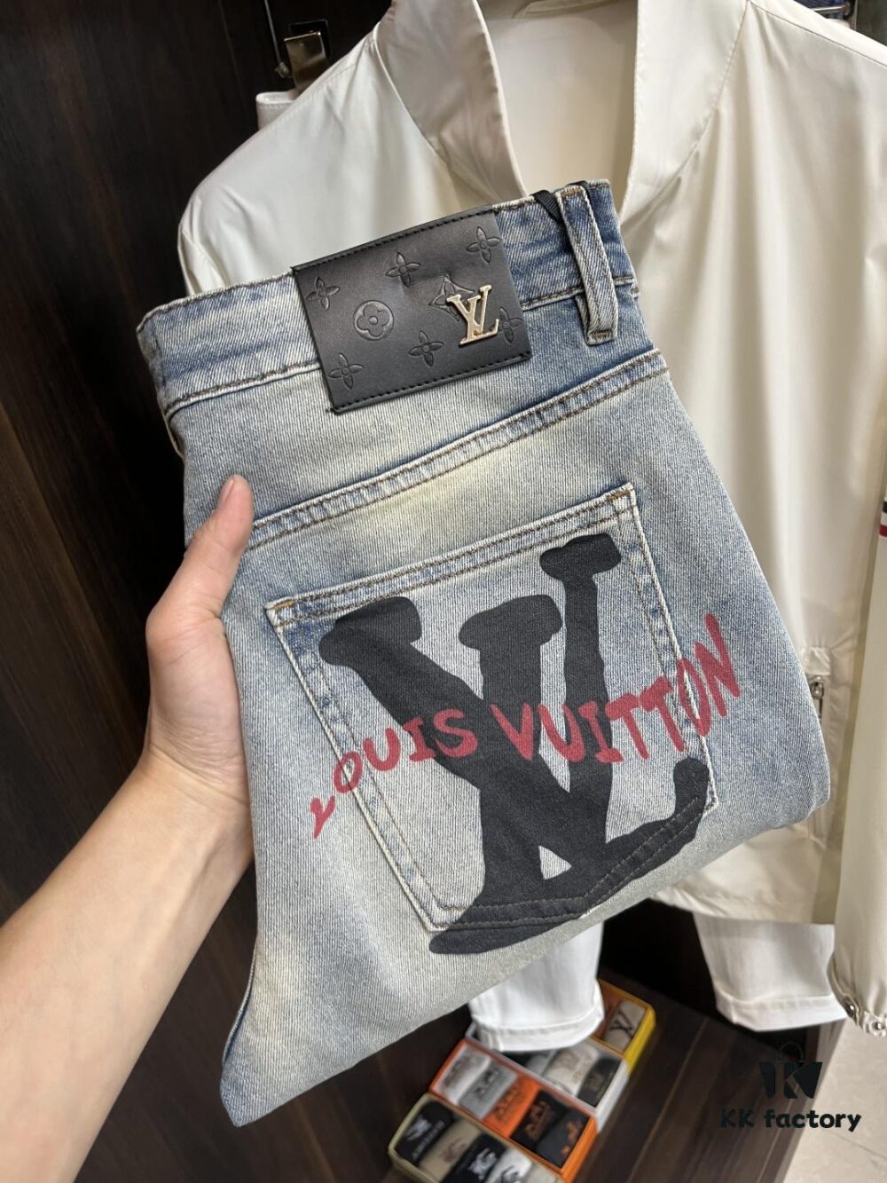 6931a3b9ccd8ab3d7af97fdb Exclusive New Arrival 🔥 Chrome Hearts Style Men's Fashion Casual Jeans, High-End European Design Original Stock Pants, Trendy and Breathable with Superior Comfort and Impeccable Details, Brand-Inspired Concept for Premium Quality, Relaxed Cut with Excellent Fit