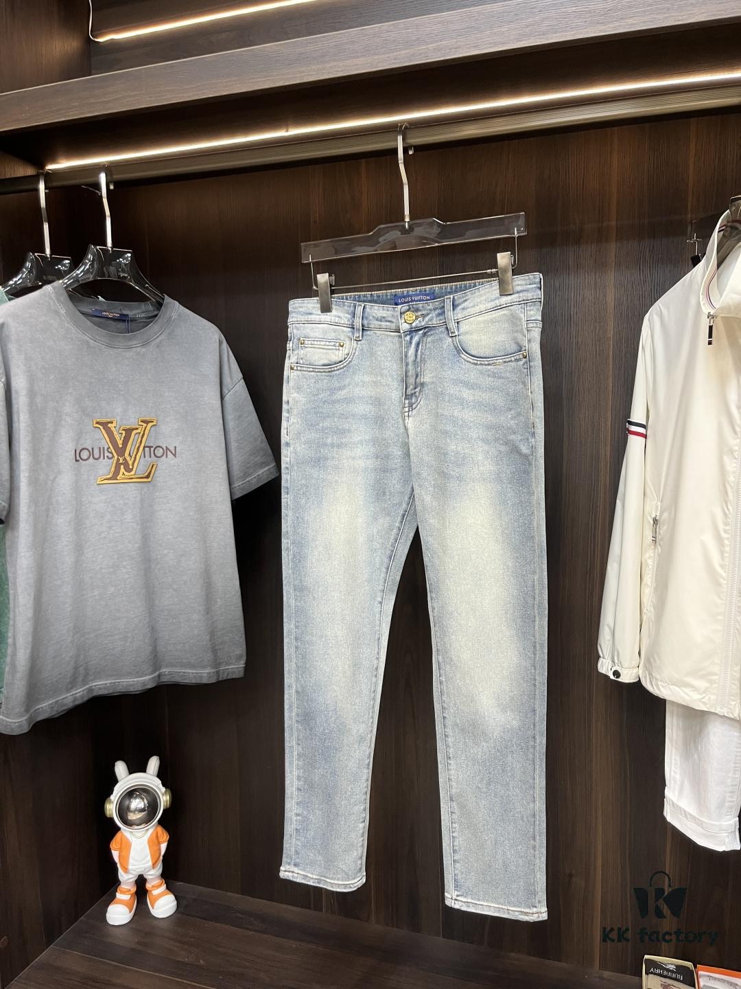 6931a3b9ccd8ab3d7af97fdd Exclusive New Arrival 🔥 Chrome Hearts Style Men's Fashion Casual Jeans, High-End European Design Original Stock Pants, Trendy and Breathable with Superior Comfort and Impeccable Details, Brand-Inspired Concept for Premium Quality, Relaxed Cut with Excellent Fit