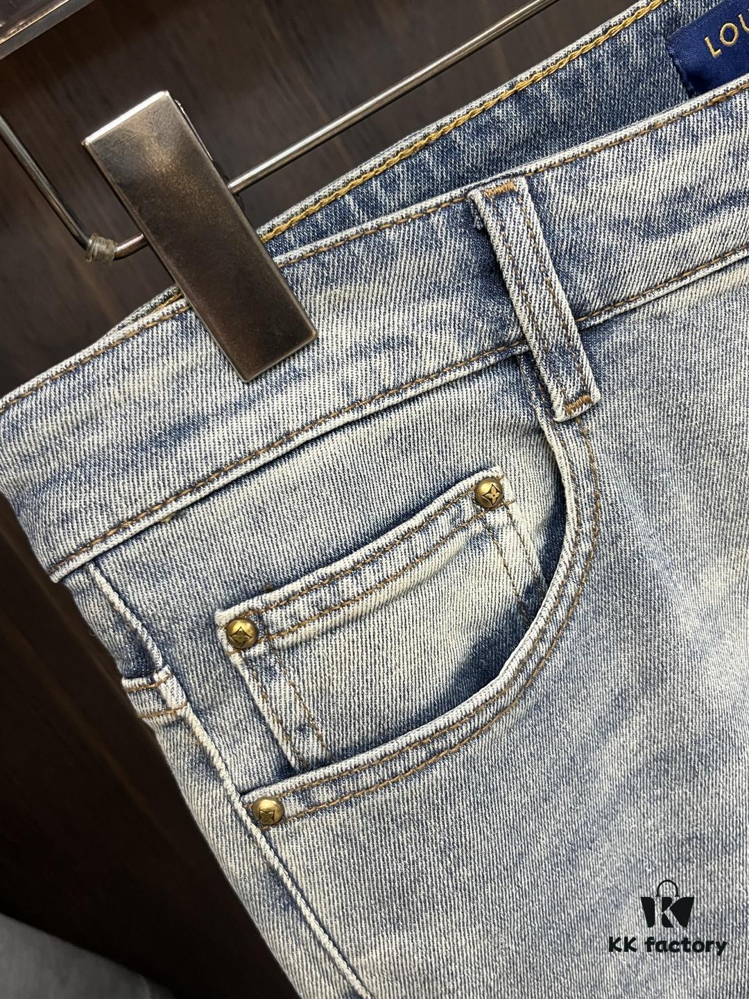 6931a3b9ccd8ab3d7af97fdf Exclusive New Arrival 🔥 Chrome Hearts Style Men's Fashion Casual Jeans, High-End European Design Original Stock Pants, Trendy and Breathable with Superior Comfort and Impeccable Details, Brand-Inspired Concept for Premium Quality, Relaxed Cut with Excellent Fit