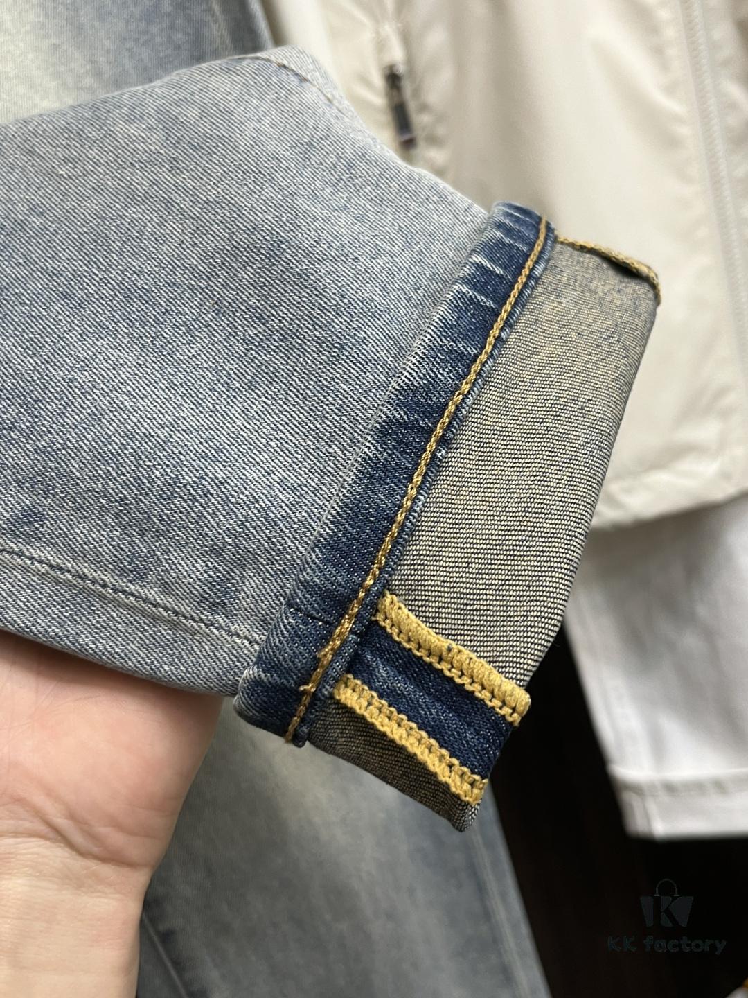 6931a3b9ccd8ab3d7af97fe3 Exclusive New Arrival 🔥 Chrome Hearts Style Men's Fashion Casual Jeans, High-End European Design Original Stock Pants, Trendy and Breathable with Superior Comfort and Impeccable Details, Brand-Inspired Concept for Premium Quality, Relaxed Cut with Excellent Fit