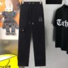 6931a3c7ccd8ab3d7af9803e Chrome Hearts New Men's Original Stock Casual Pants, Sweatpants, High-End Custom Fashion Versatile Style with 3D Embroidered Logo, Premium Imported 100% Cotton Knit Fabric and Metal Trims