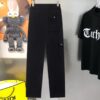 6931a3c7ccd8ab3d7af9803f Chrome Hearts New Men's Original Stock Casual Pants, Sweatpants, High-End Custom Fashion Versatile Style with 3D Embroidered Logo, Premium Imported 100% Cotton Knit Fabric and Metal Trims