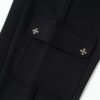6931a3c8ccd8ab3d7af98047 Chrome Hearts New Men's Original Stock Casual Pants, Sweatpants, High-End Custom Fashion Versatile Style with 3D Embroidered Logo, Premium Imported 100% Cotton Knit Fabric and Metal Trims