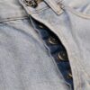 Chrome Hearts & CH Limited Edition Graffiti Crocodile Leather Jeans