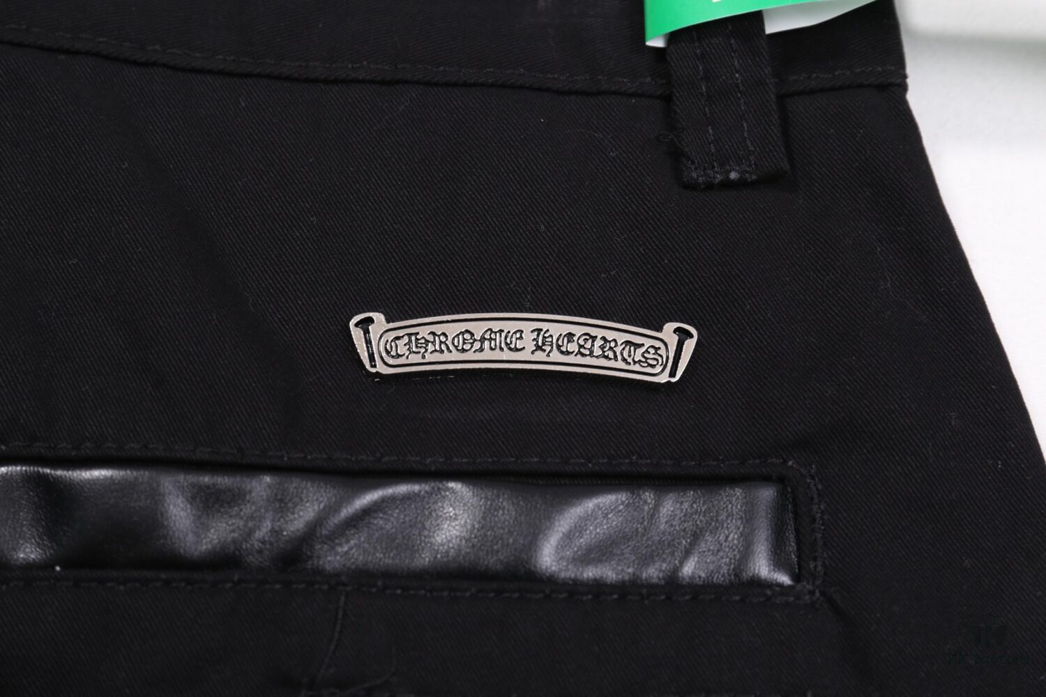 6931a3cbccd8ab3d7af98084 Chrome Hearts Limited Edition Camo Patch Leather Jeans