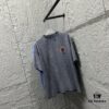 6931a3ccccd8ab3d7af98091 CH* Chrome Hearts* 2025 Spring/Summer New Arrival Distressed Vintage Round-Neck Short-Sleeve T-Shirt with Chest and Back Logo, Horsehoof Print, Custom Fabric Unisex Tee