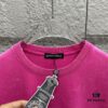 6931a3ccccd8ab3d7af9809c CH* Chrome Hearts* 2025 Spring/Summer New Arrival Distressed Snowflake Wash Vintage Round Neck Short Sleeve T-Shirt with Front and Back Logo, Horse Hoof Print, Custom Fabric Unisex Tee