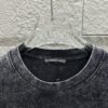 6931a3cdccd8ab3d7af980af CH* Chrome Hearts* 2025 Spring/Summer New Arrival Distressed Snowflake Wash Vintage Round Neck Short Sleeve T-Shirt with Chest and Back Logo, Horseshoe Print, Custom Fabric Unisex Tee