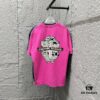 6931a3ceccd8ab3d7af980bc CH* Chrome Hearts* 2025 Spring/Summer New Arrival Distressed Snow Wash Vintage Round Neck Short Sleeve T-Shirt with Chest and Back Logo, Front and Back Cross and Horseshoe Print, Custom Fabric Unisex Tee