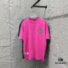 6931a3ceccd8ab3d7af980be CH* Chrome Hearts* 2025 Spring/Summer New Arrival Distressed Snow Wash Vintage Round Neck Short Sleeve T-Shirt with Chest and Back Logo, Front and Back Cross and Horseshoe Print, Custom Fabric Unisex Tee