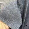 CH* Chrome Hearts* 2025 Spring/Summer New Arrival Distressed Snowflake Wash Vintage Round Neck Short Sleeve T-Shirt with Chest and Back Logo, Horseshoe Print, Custom Fabric Unisex Tee