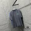 6931a3d2ccd8ab3d7af9810f CH* Chrome Hearts* 2025 Spring/Summer New Arrival Distressed Snowflake Wash Vintage Round Neck Short Sleeve T-Shirt with Chest and Back Logo, Horseshoe Print, Custom Fabric Unisex Tee