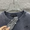 6931a3d2ccd8ab3d7af98111 CH* Chrome Hearts* 2025 Spring/Summer New Arrival Distressed Snowflake Wash Vintage Round Neck Short Sleeve T-Shirt with Chest and Back Logo, Horseshoe Print, Custom Fabric Unisex Tee