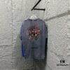 6931a3d3ccd8ab3d7af98129 CH Chrome Hearts* 2025 Spring and Summer New Arrival Distressed Snowflake Wash Vintage Round Neck Short Sleeve T-Shirt with Chest Logo and Horseshoe Print, Custom Fabric Unisex Tee