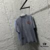 6931a3d4ccd8ab3d7af9812a CH Chrome Hearts* 2025 Spring and Summer New Arrival Distressed Snowflake Wash Vintage Round Neck Short Sleeve T-Shirt with Chest Logo and Horseshoe Print, Custom Fabric Unisex Tee