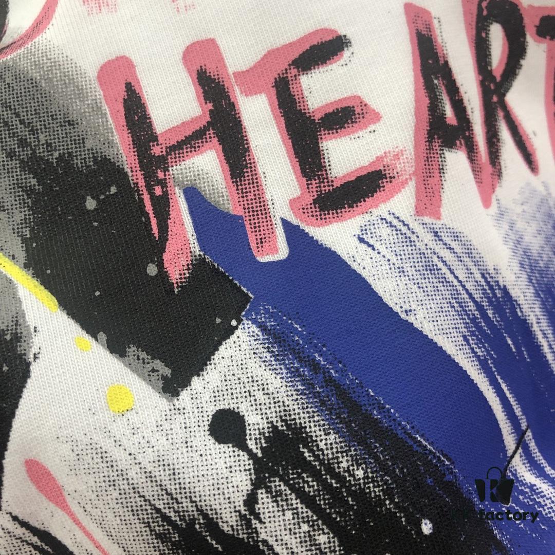 6931a3d5ccd8ab3d7af98147 Chrome Hearts 2025 New Arrival Heavy Washed Embroidered Graffiti Print Short Sleeve T-Shirt △ Original Fabric △ High Version △ High Quality Influencer and Celebrity Style