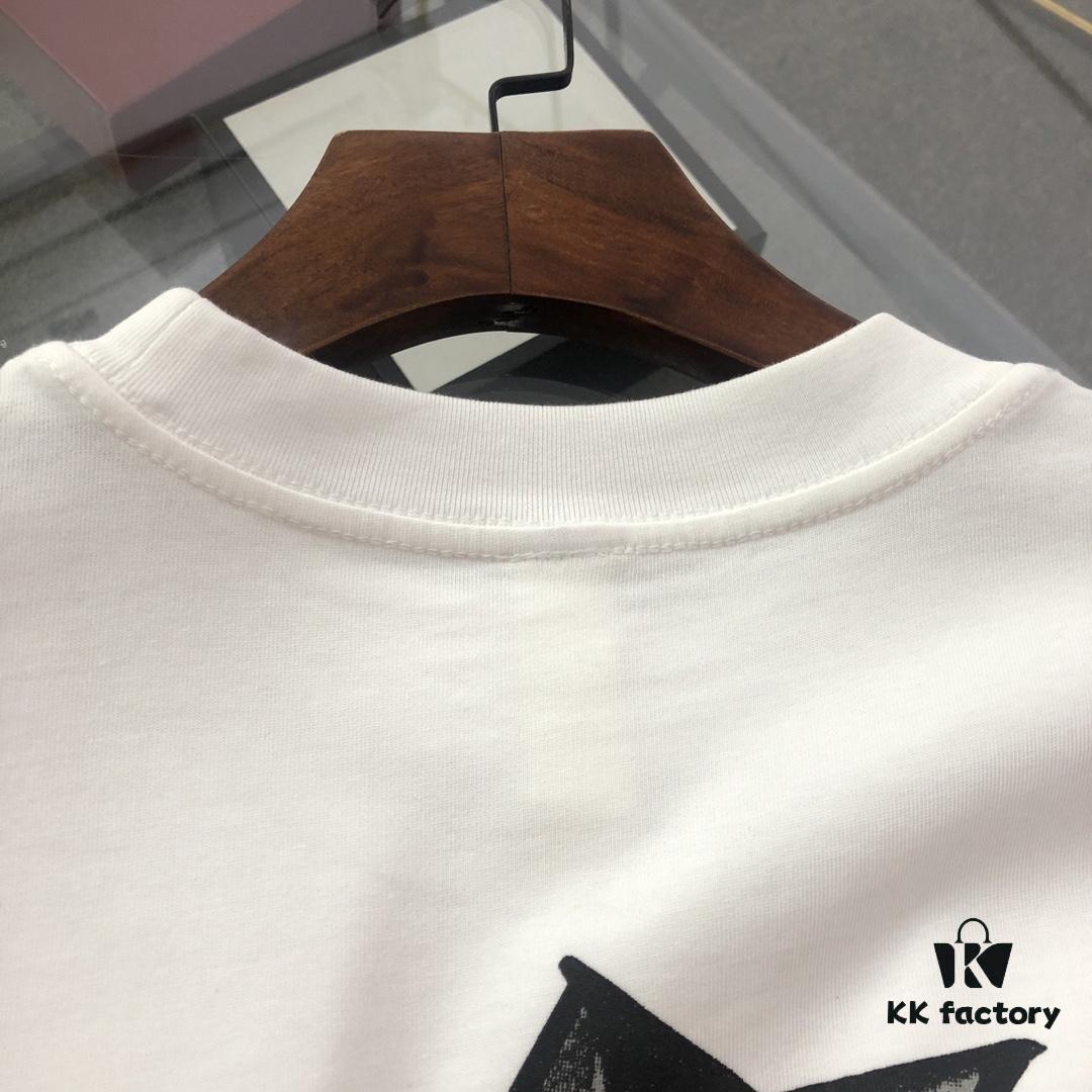 6931a3d5ccd8ab3d7af9814a Chrome Hearts 2025 New Arrival Heavy Washed Embroidered Graffiti Print Short Sleeve T-Shirt △ Original Fabric △ High Version △ High Quality Influencer and Celebrity Style