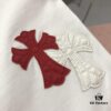 6931a3d6ccd8ab3d7af98159 Chrome Hearts 2025 New Heavy Washed Leather Patch Embroidered Short Sleeve T-Shirt △ Original Fabric △ High Version △ Premium Quality Influencer and Celebrity Style △ 320g Heavy Garment Wash Embroidery with Horse Hoof Cross Graffiti Print △ Fully Labeled Unisex Tee Must-Have Versatile Design △ Colors: Black, White, Khaki