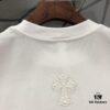6931a3d6ccd8ab3d7af9815b Chrome Hearts 2025 New Heavy Washed Leather Patch Embroidered Short Sleeve T-Shirt △ Original Fabric △ High Version △ Premium Quality Influencer and Celebrity Style △ 320g Heavy Garment Wash Embroidery with Horse Hoof Cross Graffiti Print △ Fully Labeled Unisex Tee Must-Have Versatile Design △ Colors: Black, White, Khaki