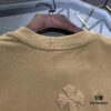 6931a3d7ccd8ab3d7af98164 Chrome Hearts 2025 New Heavy Washed Leather Patch Embroidered Short Sleeve T-Shirt △ Original Fabric △ High Version △ Premium Quality Influencer and Celebrity Style △ 320g Heavy Garment Wash Embroidery with Horse Hoof Cross and Graffiti Print △ Extremely Versatile and Stylish △ Full Trims △ Unisex Must-Have Tee