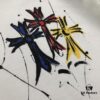 6931a3d7ccd8ab3d7af98173 Chrome Hearts 2025 New Graffiti Print Short Sleeve T-Shirt △ Original Fabric △ High Version △ Premium Quality Influencer & Celebrity Style △ 320g Garment Washed △ Horsehoe Cross Graffiti Technique △ Fully Washed Finish △ Unisex Style △ Three Labels Complete △ Must-Have Basic Tee