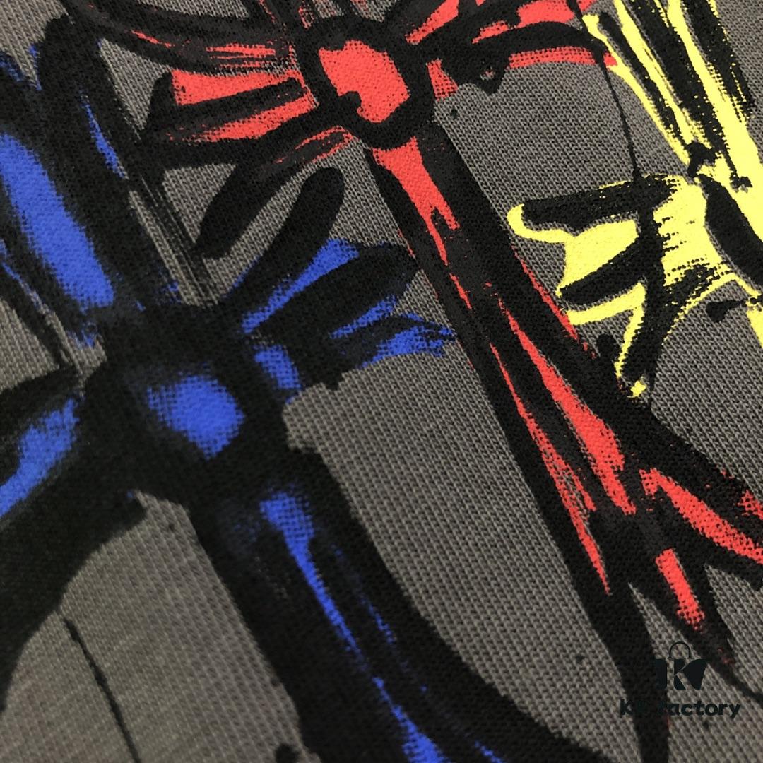 6931a3d8ccd8ab3d7af9817d Chrome Hearts 2025 New Graffiti Print Short-Sleeve T-Shirt △ Original Fabric △ High Version △ Premium Quality Influencer & Celebrity Style △ 320g Garment Washed Horseshoe Cross Graffiti Design △ Fully Washable Horseshoe Cross Print △ Extremely Versatile and Stylish △ Complete with Triple Labels △ Unisex Essential Must-Have Tee