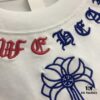 6931a3daccd8ab3d7af981a0 Chrome Hearts 2025 New Embroidered Graffiti Print Short Sleeve T-Shirt △ Original Fabric △ High Version △ Premium Quality Influencer & Celebrity Style △ 320g Garment Washed △ Horse Hoof Cross Embroidery and Graffiti Printing △ Fully Matchable and Stylish △ Complete Triple Label △ Unisex Design △ Must-Have for Everyone