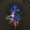 6931a3dbccd8ab3d7af981bc Chrome Hearts 2025 New Embroidered Graffiti Print Short Sleeve T-Shirt △ Original Fabric △ High Version △ Premium Quality Influencer and Celebrity Style △ 320g Garment Washed △ Horse Hoof Cross Embroidery and Graffiti Printing △ Extremely Versatile and Stylish △ Full Triple Label △ Unisex Essential