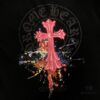 6931a3ddccd8ab3d7af981cf Chrome Hearts 2025 New Embroidered Graffiti Print Short Sleeve T-Shirt △ Original Fabric △ High-Version △ Premium Quality Influencer & Celebrity Style 320g Garment Washed Embroidered Horseshoe Cross Graffiti Craft Horseshoe Cross Print Unisex Versatile Must-Have Tee with Full Triple Labels