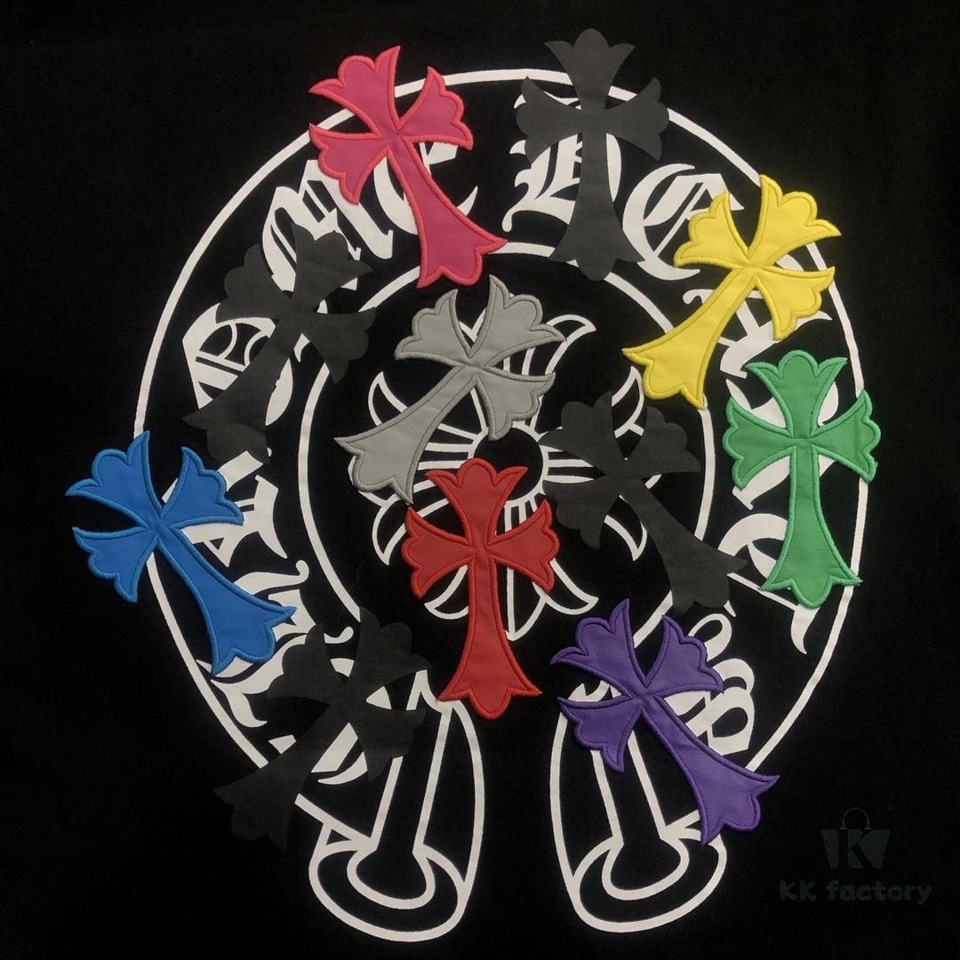 6931a3deccd8ab3d7af981e9 Chrome Hearts 2025 New Embroidered Graffiti Print Short Sleeve T-Shirt △ Original Fabric △ High Version △ Premium Quality Influencer & Celebrity Style 320g Garment Washed Embroidered Horse Hoof Cross Graffiti Design Ultra Versatile Stylish Unisex Tee Complete with Triple Tags Essential Wardrobe Staple