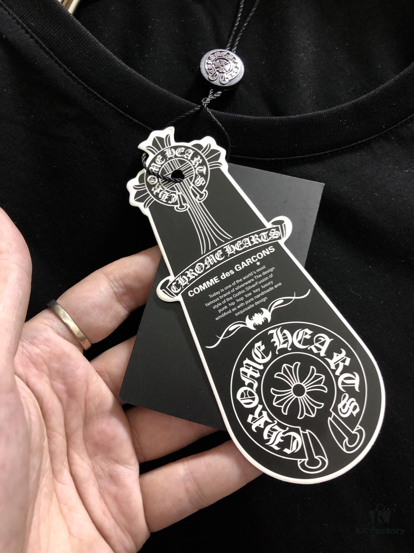 6931a3deccd8ab3d7af981f2 Chrome Hearts 2025 Latest Print Short Sleeve T-Shirt, High-Quality Cabinet Original Order, Top-Grade Craftsmanship with Imported Fabric