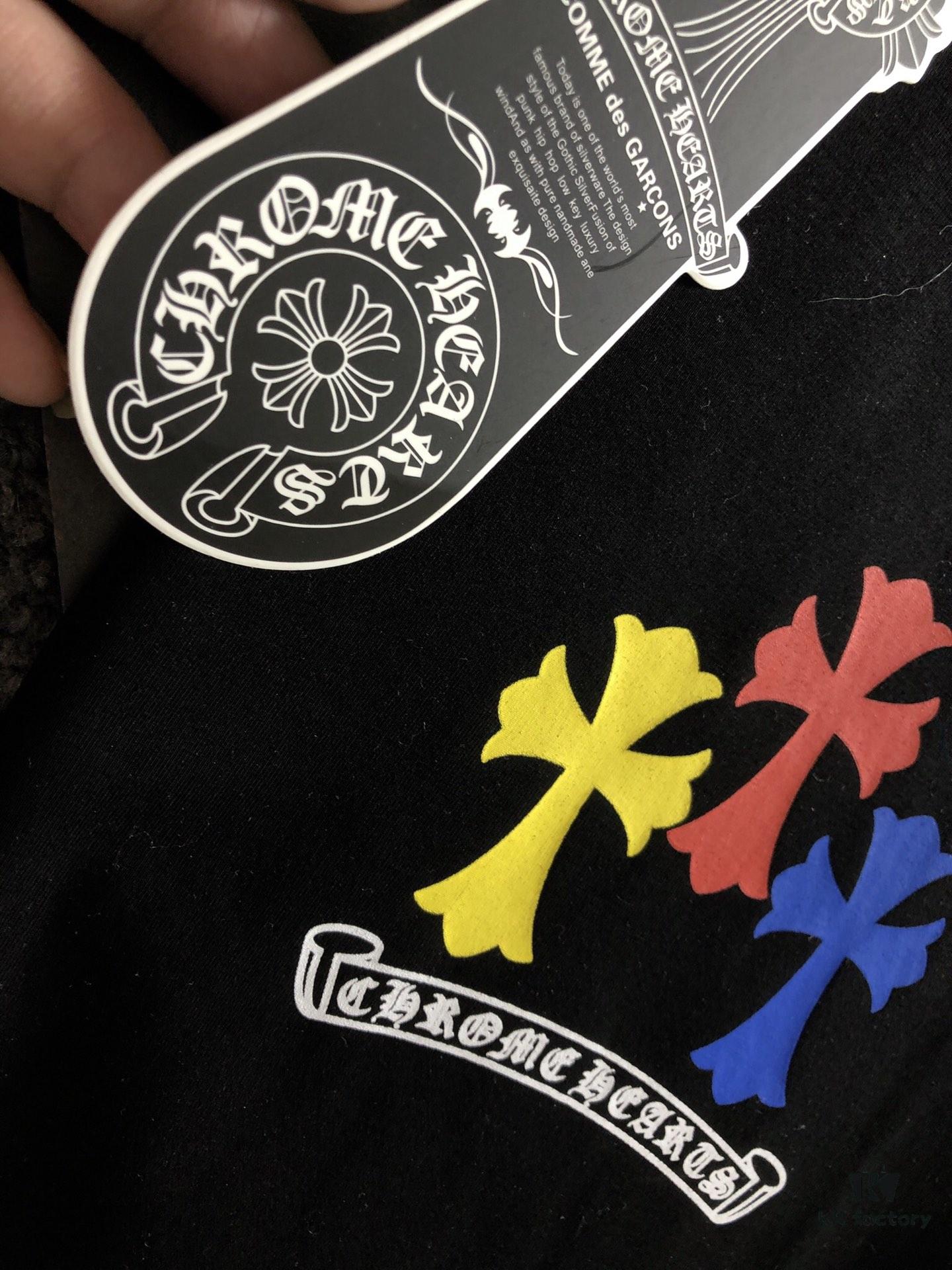 6931a3dfccd8ab3d7af981f3 Chrome Hearts 2025 Latest Print Short Sleeve T-Shirt, High-Quality Cabinet Original Order, Top-Grade Craftsmanship with Imported Fabric