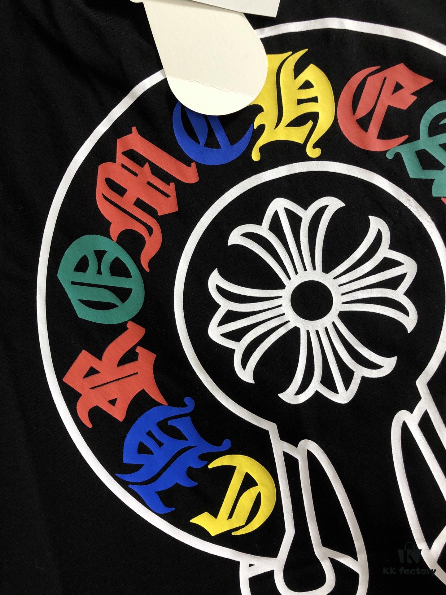 6931a3dfccd8ab3d7af981f5 Chrome Hearts 2025 Latest Print Short Sleeve T-Shirt, High-Quality Cabinet Original Order, Top-Grade Craftsmanship with Imported Fabric