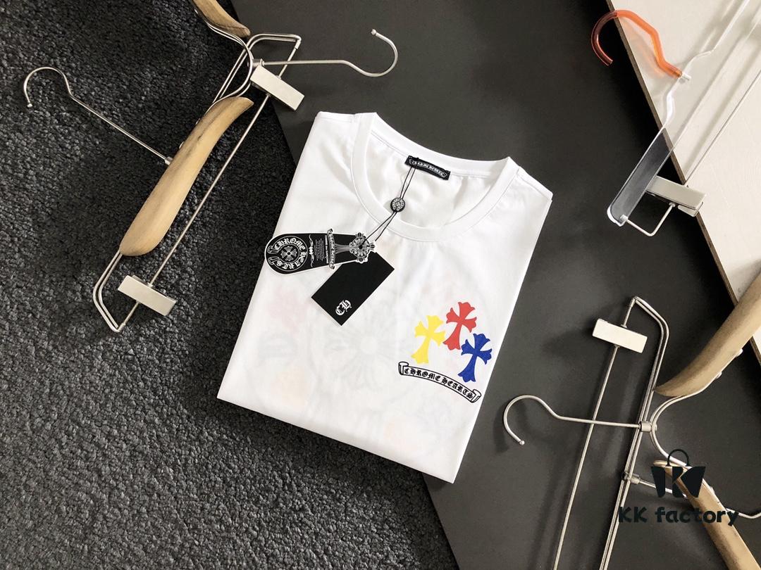 6931a3dfccd8ab3d7af981f7 Chrome Hearts 2025 Latest Print Short-Sleeve T-Shirt, High-Quality Cabinet Original Order Tee, Premium Craftsmanship with Imported Fabric