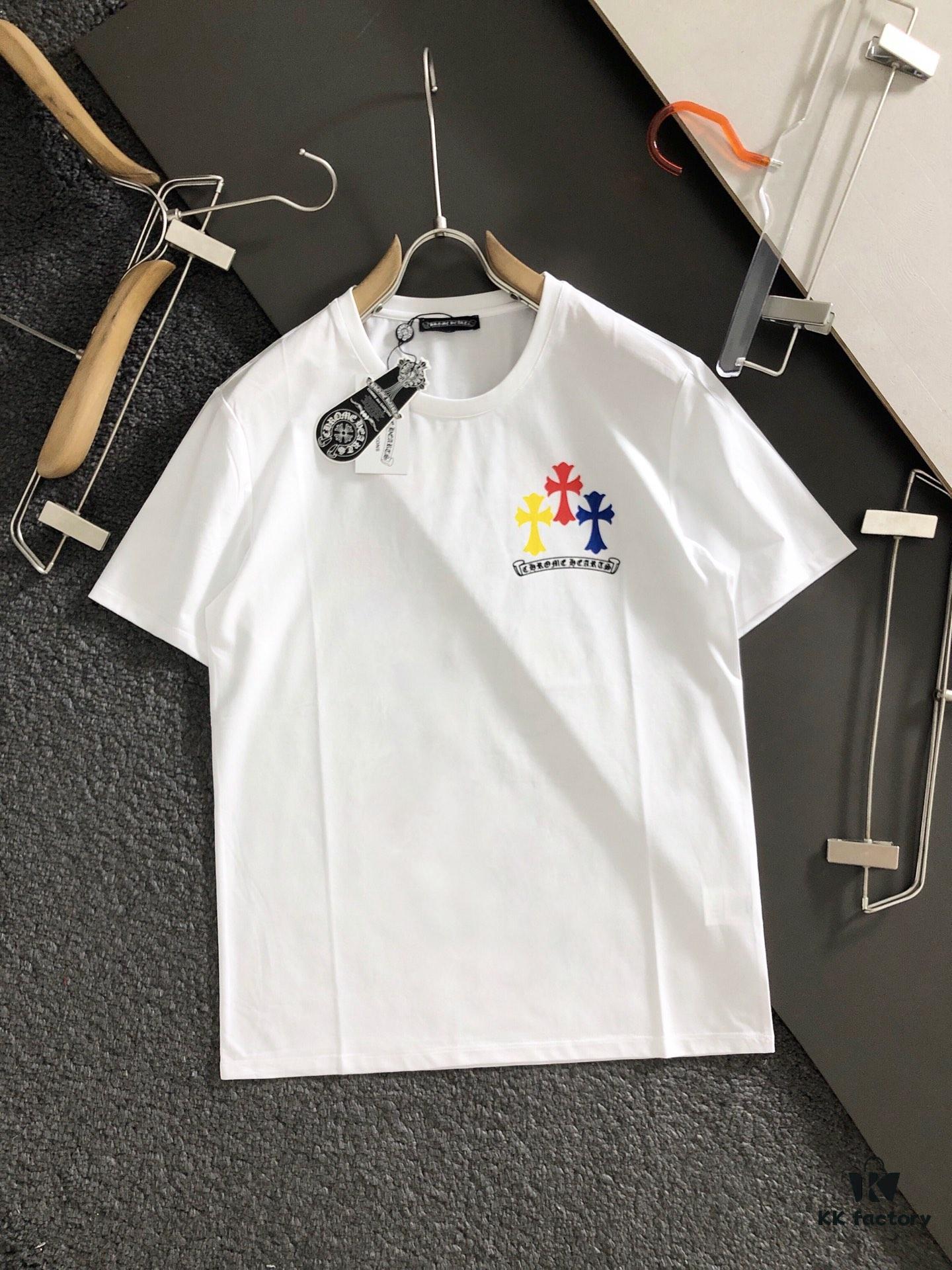 6931a3dfccd8ab3d7af981f8 Chrome Hearts 2025 Latest Print Short-Sleeve T-Shirt, High-Quality Cabinet Original Order Tee, Premium Craftsmanship with Imported Fabric