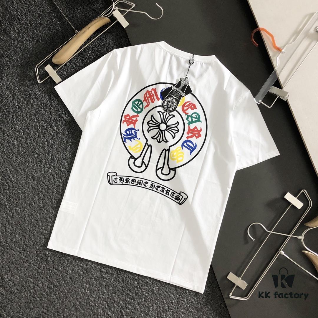 6931a3dfccd8ab3d7af981fe Chrome Hearts 2025 Latest Print Short-Sleeve T-Shirt, High-Quality Cabinet Original Order Tee, Premium Craftsmanship with Imported Fabric