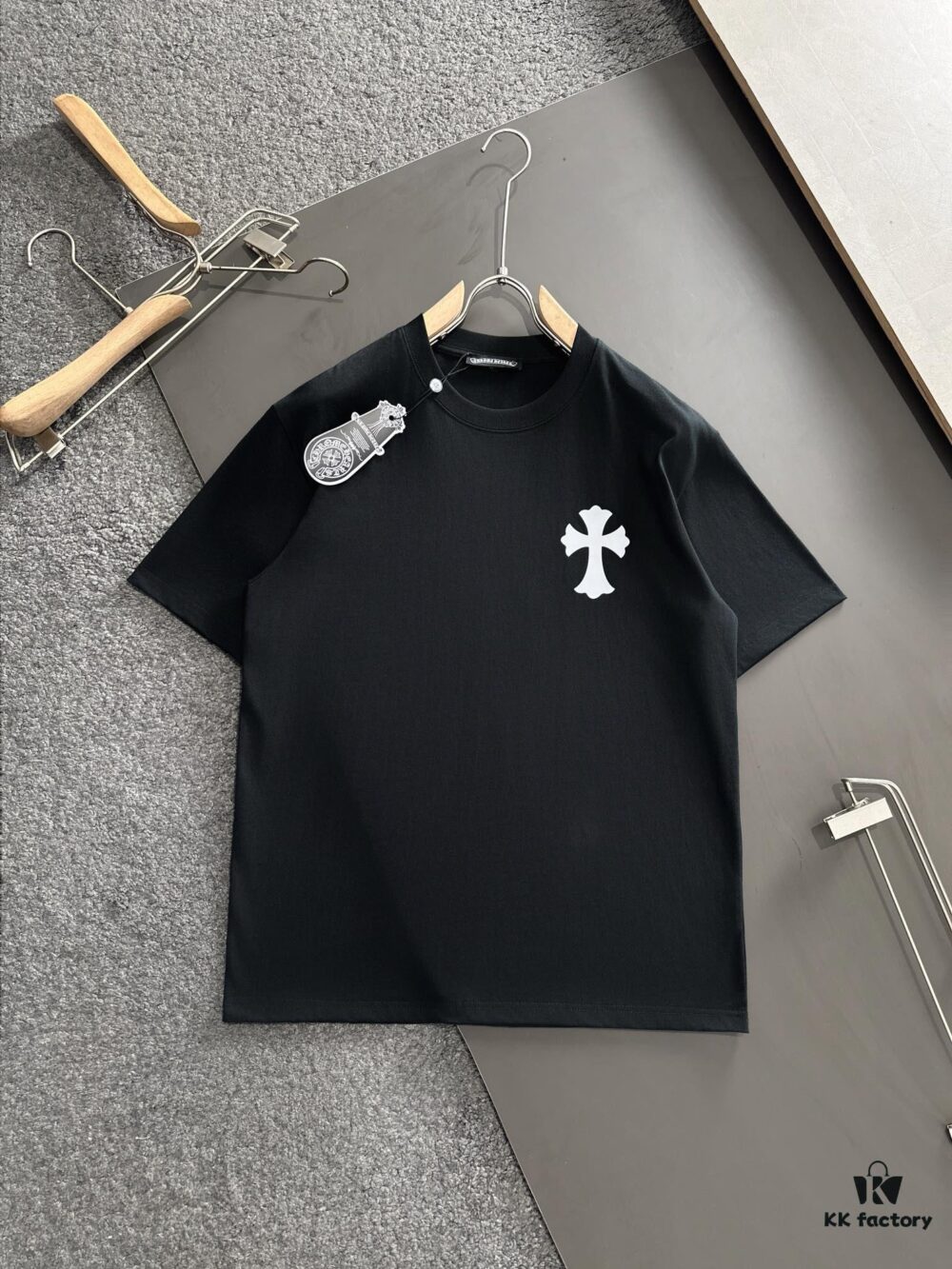 6931a3dfccd8ab3d7af98200 Chrome Hearts 2025 Latest Print Short Sleeve T-Shirt, High-Quality Cabinet Original Order Tee, Premium Craftsmanship with Imported Fabric