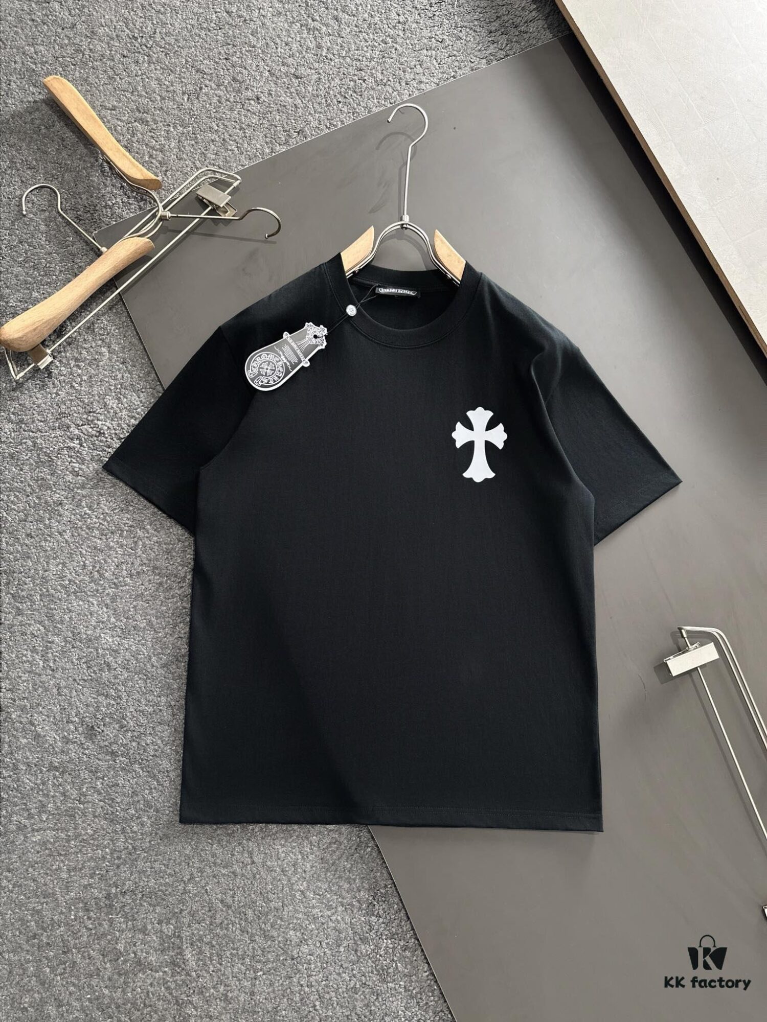 6931a3dfccd8ab3d7af98200 Chrome Hearts 2025 Latest Print Short Sleeve T-Shirt, High-Quality Cabinet Original Order Tee, Premium Craftsmanship with Imported Fabric