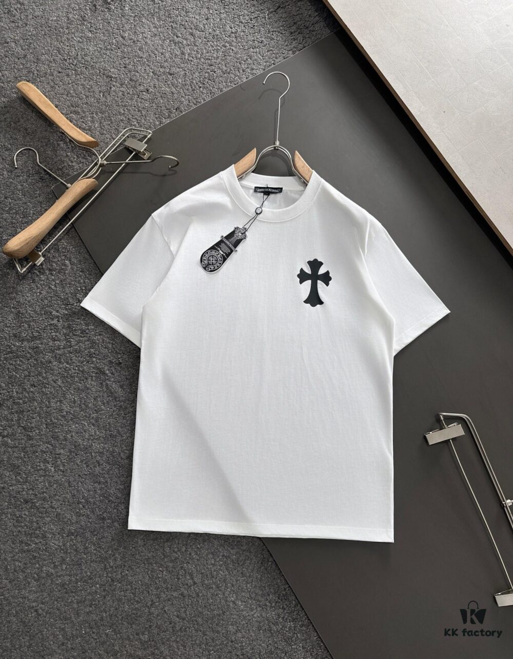 6931a3e0ccd8ab3d7af98209 Chrome Hearts 2025 Newest Print Short Sleeve T-Shirt, High-Quality Cabinet Original Order, Top-Tier Craftsmanship with Imported Fabric