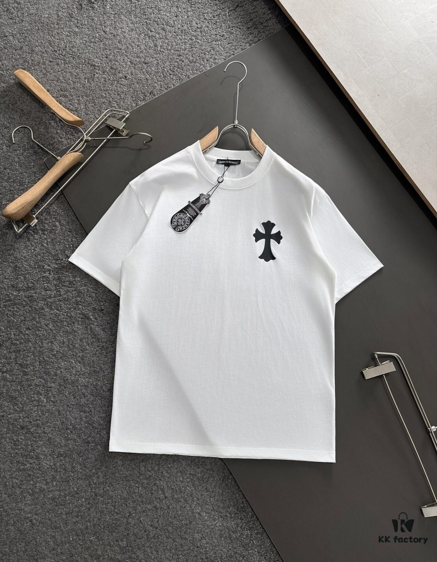 6931a3e0ccd8ab3d7af98209 Chrome Hearts 2025 Newest Print Short Sleeve T-Shirt, High-Quality Cabinet Original Order, Top-Tier Craftsmanship with Imported Fabric