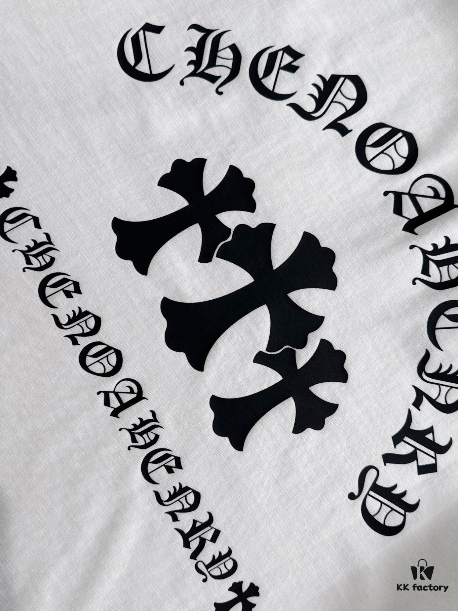 6931a3e0ccd8ab3d7af9820c Chrome Hearts 2025 Newest Print Short Sleeve T-Shirt, High-Quality Cabinet Original Order, Top-Tier Craftsmanship with Imported Fabric