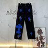 Chrome Hearts | Crocodile Heart Top-Quality Bull Denim F&F Exclusive 1of1 Carhartt Base Blue Patchwork Jeans