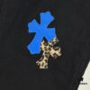 Chrome Hearts | Crocodile Heart Top-Quality Bull Denim F&F Exclusive 1of1 Carhartt Base Blue Patchwork Jeans