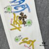 6931a3e6ccd8ab3d7af98280 Chrome Hearts & CH Mattyboy Graffiti Painted Leopard Print Jeans