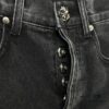 6931a3e7ccd8ab3d7af98290 Chrome Hearts & Klutch Face Skull Patchwork Denim Jeans