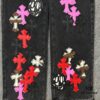 6931a3e7ccd8ab3d7af98294 Chrome Hearts & Klutch Face Skull Patchwork Denim Jeans