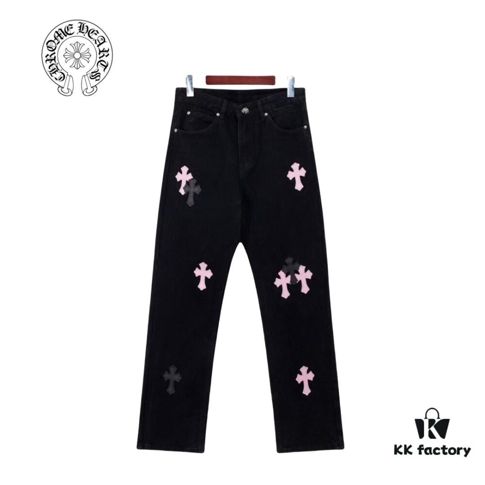 6931a3e7ccd8ab3d7af98296 Chrome Hearts & CH Chengdu Limited Edition Denim Jeans