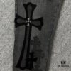 6931a3e9ccd8ab3d7af982b6 Chrome Hearts & CH Metal Cross New King Cow Denim Jeans