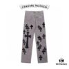 6931a3e9ccd8ab3d7af982bb Chrome Hearts & CH Metal Cross New Style Premium Bull Denim Jeans