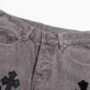 6931a3e9ccd8ab3d7af982bc Chrome Hearts & CH Metal Cross New Style Premium Bull Denim Jeans